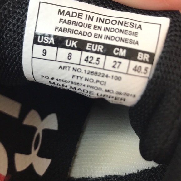 Men’s Undere Armour Running Shoes - Picture 5 of 6